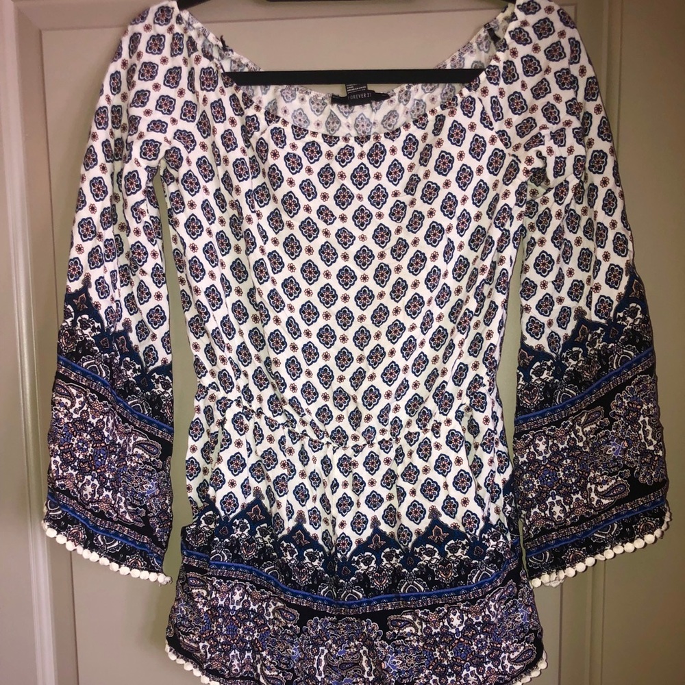 Forever 21 Off the Shoulder Romper